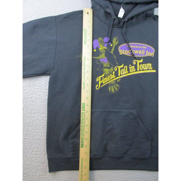 Stockwell INN Tavern Hoodie Mens Medium Sweatshirt Evansville IN Town Bar Local - Picture 4 of 9